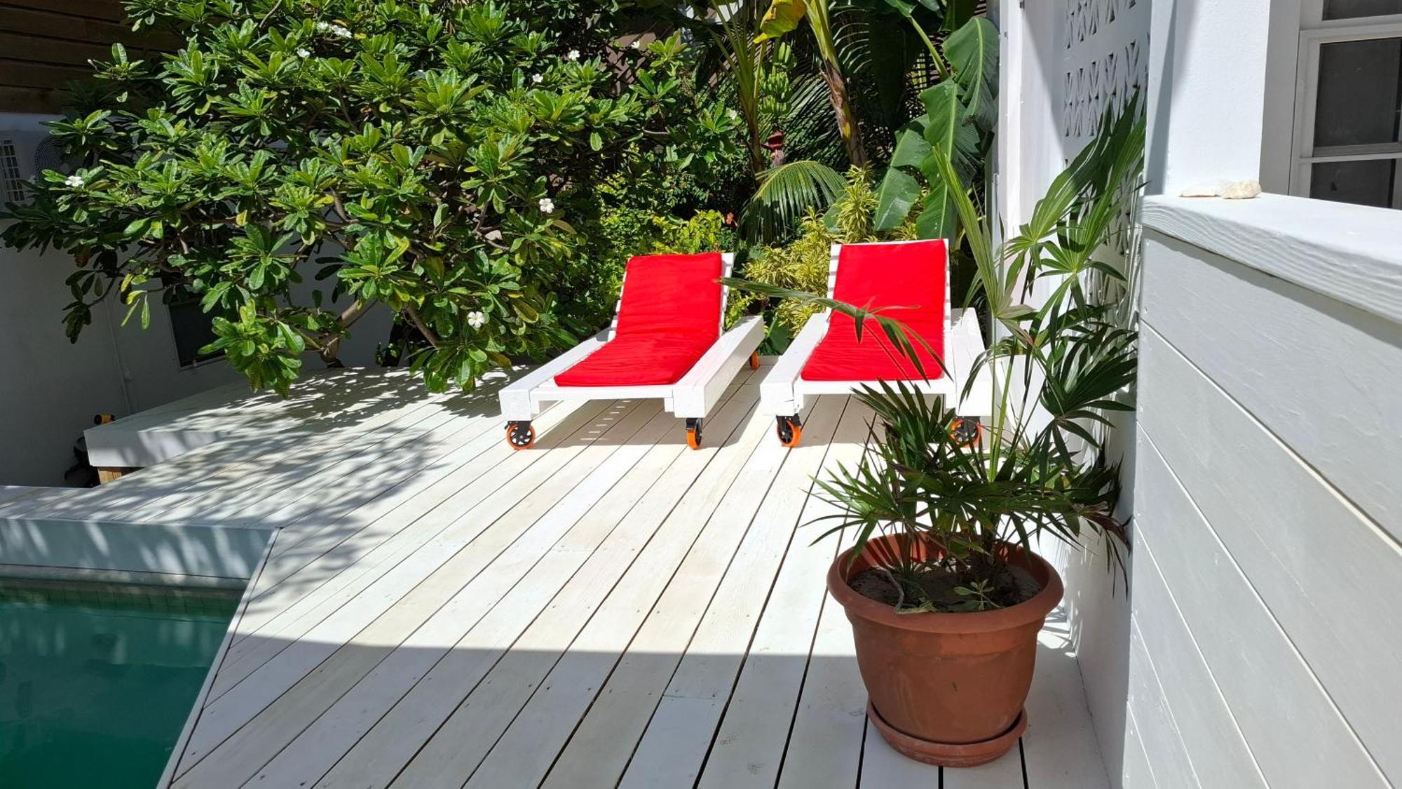Amanda'S Place Casa Amancer - Sea View, Pool And Tropical Garden Кайе Колкер Екстериор снимка