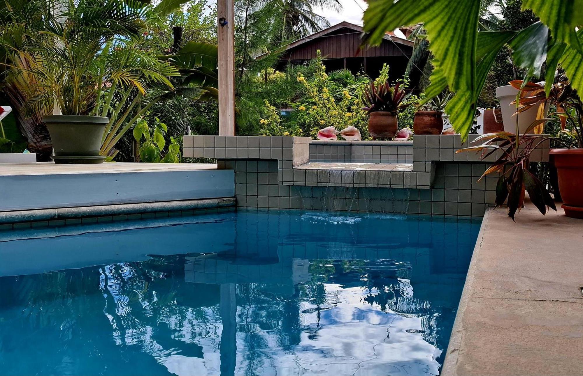 Amanda'S Place Casa Amancer - Sea View, Pool And Tropical Garden Кайе Колкер Екстериор снимка